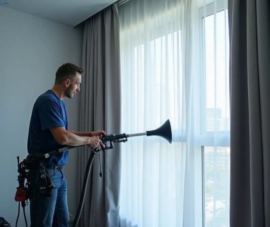 Professional drapes cleaning process tools Matty Curtain Cleaning mansfield